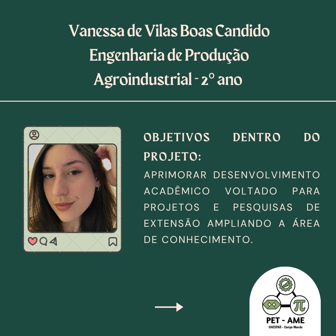 Apresentação Vanessa